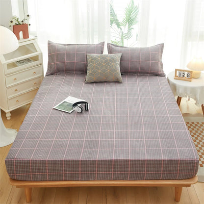 Yaapeet Home Textile Cartoon Blue Whale Bedding Fitted Sheet King Queen Single Size Boy Girl Kid Bed Mattress Cover Protector