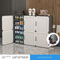 Modern Household Multilayer Plastics Shoe Rack Hallway Cabinets For Living Room Dustproof Storage Shelves Home Bedroom Furniture