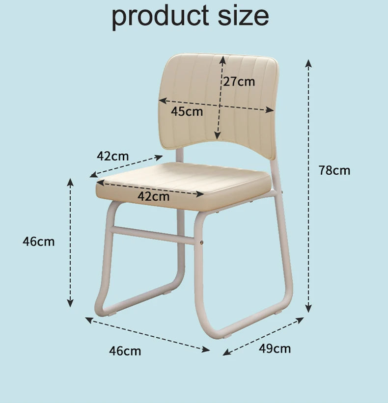 Home Computer Chair Comfortable And Sedentary Office Chair Dressing Chair Bedroom Makeup Stool High Beauty Nail Stool