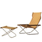 Nordic Balcony Folding Chair Casual Lazy Home Recliner Japanese-Style Lunch Break Folding Outdoor Canvas Graden Backrest Stool
