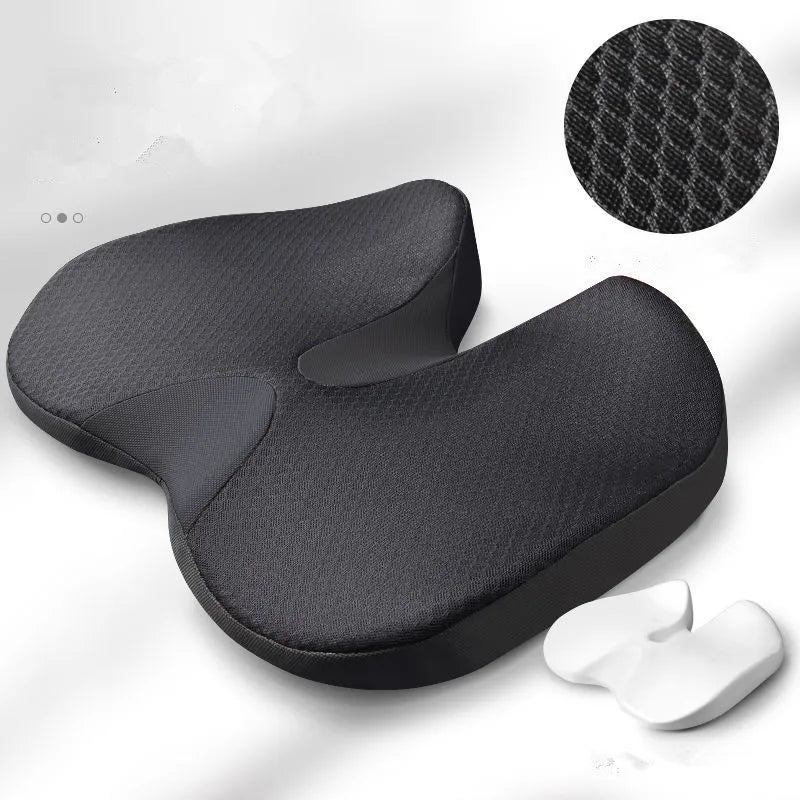 Cushion Non-Slip Orthopedic Memory Foam Coccyx Cushion For Tailbone Sciatica Pain Relief Comfort Office Chair Car Breathable Pad