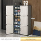 Modern Household Multilayer Plastics Shoe Rack Hallway Cabinets For Living Room Dustproof Storage Shelves Home Bedroom Furniture