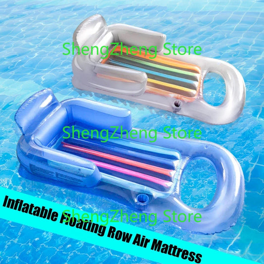Water hammock recliner inflatable floating bed swimming pool floating swimming mattress sea swimming ring
