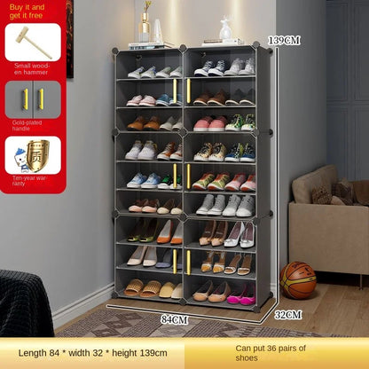 Shoe Rack Folding Home Furniture Modern Live Room Cabinets Shoes Storage Organizers Cupboards Hallway Entrance Shelf Shoes