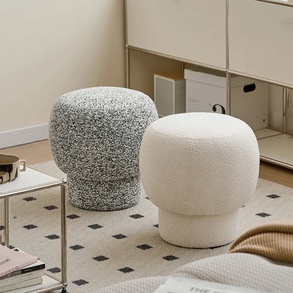Nordic Furniture, Living Room Sofa Stools, Bedroom Dressing Stool, Porch Shoe Changing Stool, Circular Mobile Seat,Leisure Chair