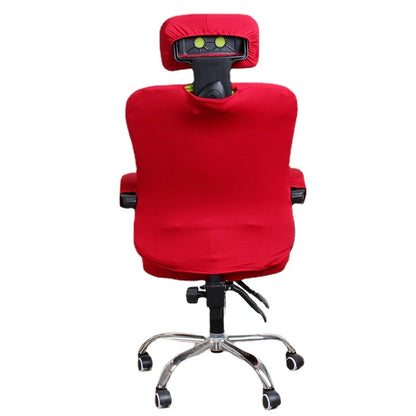 3pcs/lot Office Chair Covers Stretch Spandex Computer Swivel Chair Seat Covers Armrest Gaming Chair Cover Split Chair Slipcovers