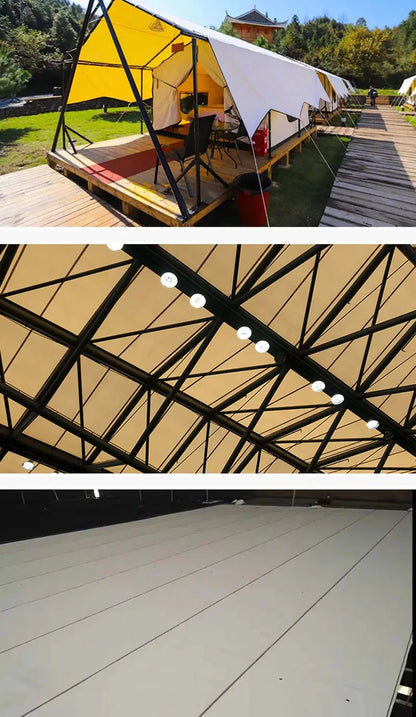 10 Colors 500GSM Heavy Duty PVC Tarpaulin Waterproof Knife Cloth Camping Tent Groundsheet Gazebos Canopy Awnings Shading Sails