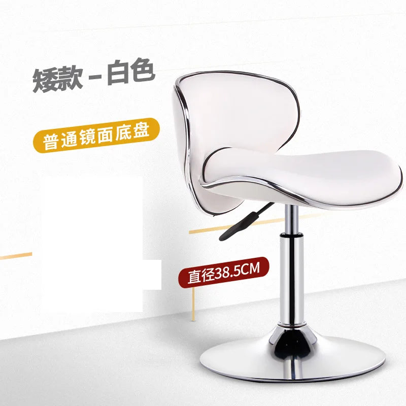 Bar Furniture High Stools Kitchen Adjustable Lift Backrest Bar Chair Swivel Nordic Bar Counter Sofa Chairs Bar Banks Dining Seat