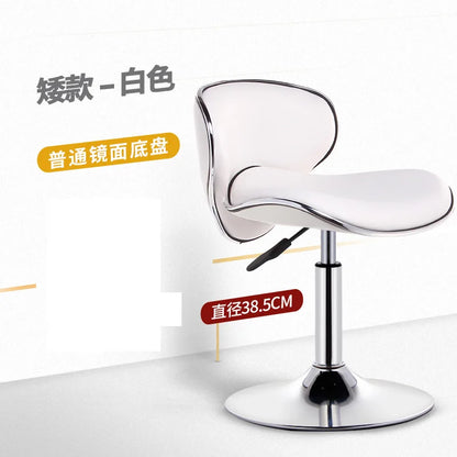 Bar Furniture High Stools Kitchen Adjustable Lift Backrest Bar Chair Swivel Nordic Bar Counter Sofa Chairs Bar Banks Dining Seat