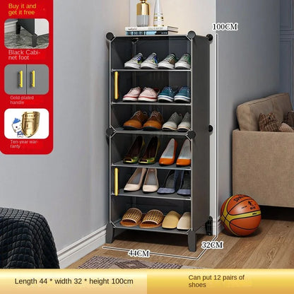 Shoe Rack Folding Home Furniture Modern Live Room Cabinets Shoes Storage Organizers Cupboards Hallway Entrance Shelf Shoes