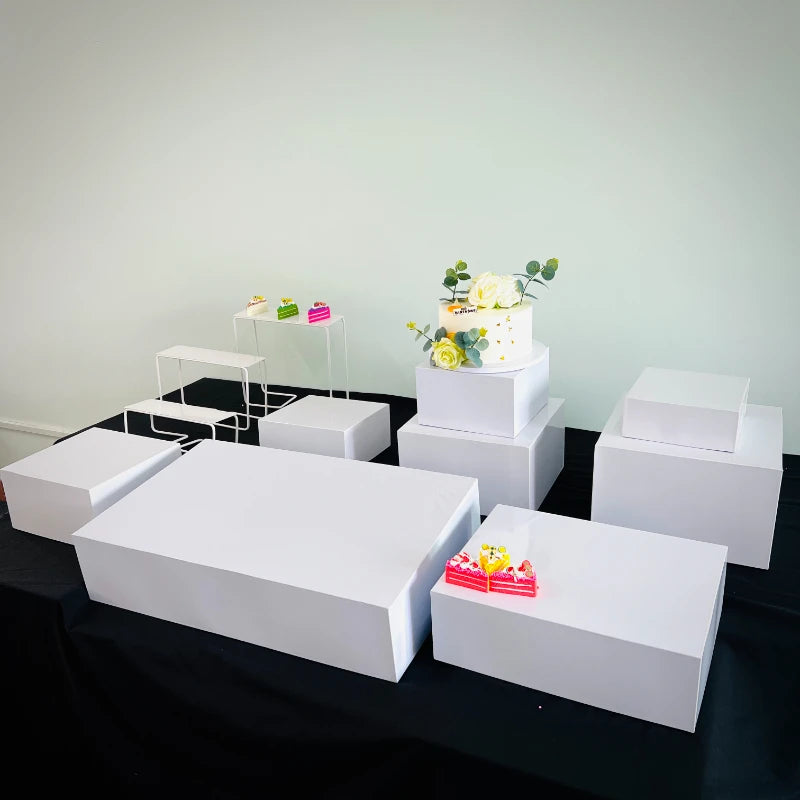 Luxury Fashion Column Buffet Pastry Display Stand Dessert Banquet Table Centerpiece Candy Bar Party Cake Fruit Drink Food Holder