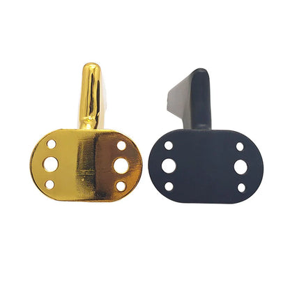 12-18cm 4pcs Furniture Legs Metal Black Gold Coffee Table Foot Sofa Desk Bed Dressers TV Bathroom Furniture Replacement Foot