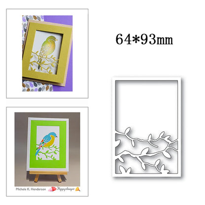 New Hot Selling Christmas Rectangle Frame Series Metal Cutting Die Scrap Book Stamps/photo Albums Decorative Embossed Diy Handma