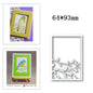 New Hot Selling Christmas Rectangle Frame Series Metal Cutting Die Scrap Book Stamps/photo Albums Decorative Embossed Diy Handma