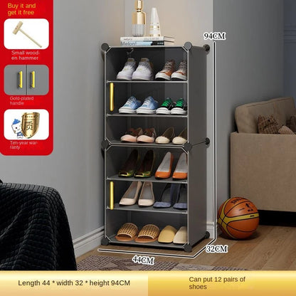 Shoe Rack Folding Home Furniture Modern Live Room Cabinets Shoes Storage Organizers Cupboards Hallway Entrance Shelf Shoes