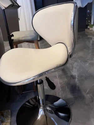 Bar Furniture High Stools Kitchen Adjustable Lift Backrest Bar Chair Swivel Nordic Bar Counter Sofa Chairs Bar Banks Dining Seat