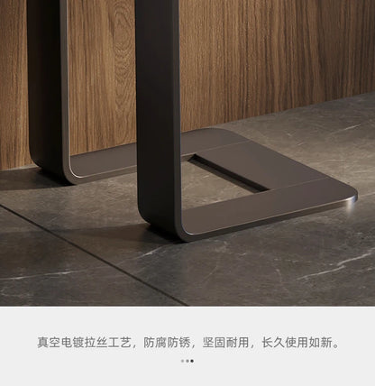 Light Luxury Console Tables Simple Modern Living Room Entrance Side View Table High-End Natural Marble Entrance Cabinet