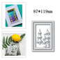 New Hot Selling Christmas Rectangle Frame Series Metal Cutting Die Scrap Book Stamps/photo Albums Decorative Embossed Diy Handma
