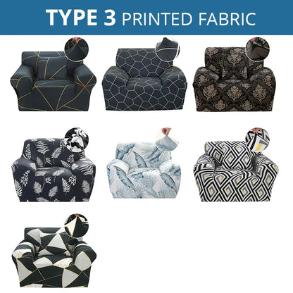 4 Types Armchair Cover Elastic Sofa Cover for Living Room Stretch Furniture Slipcover for Chairs 1 Seat Couch Cover Case