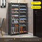 Shoe Rack Cabinets Shelf Shoes Storage Organizer Cupboards Furniture Hallway Entrance Multiple Layer Dustproof Cover Transparent