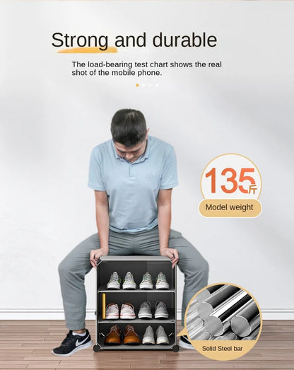 Shoe Rack Folding Home Furniture Modern Live Room Cabinets Shoes Storage Organizers Cupboards Hallway Entrance Shelf Shoes