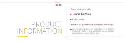 Nordic Furniture White Bedside Table Small Coffee Tables Living Room Modern Balcony Bedroom Cylinder Sofa Side Corner Movable