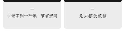 1.4 and 1.6 M Rectangular Folding Table Small Apartment Dining Table Multi-Functional Retractable Dining Table and Chair