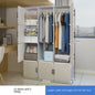 Simplicity Household Bedroom Dustproof Clothes Cabinets For Plastic Assemble Storage Rack Foldable Multilayer Wardrobe Furniture