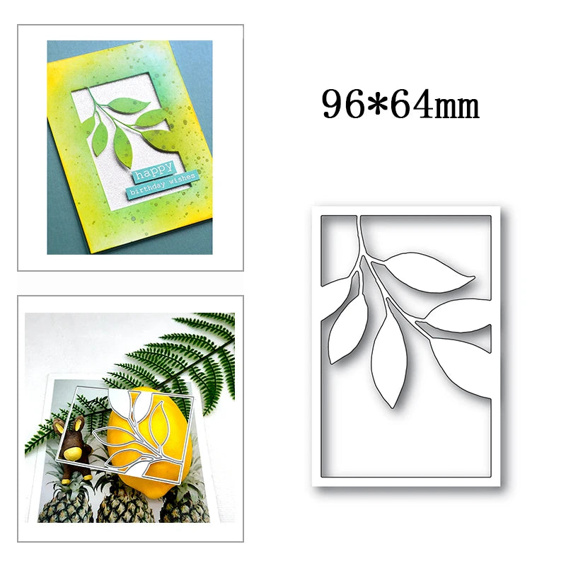 New Hot Selling Christmas Rectangle Frame Series Metal Cutting Die Scrap Book Stamps/photo Albums Decorative Embossed Diy Handma