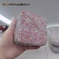 Bling Rhinestone Jewelry Box Case Makeup Organizer Dresser Display Cabinet Travel Portable Leather Partition Storage Box