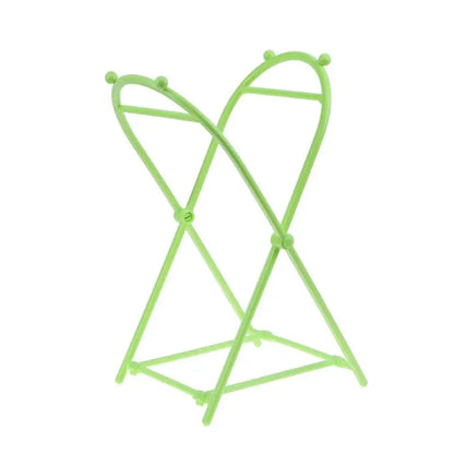 X-type Folding Trash Can Plastic Trash Bag Holder Garbage Bag Rack Home Kitchen Storage Rack