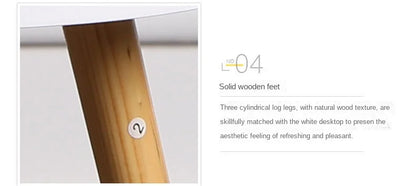 Nordic Furniture White Bedside Table Small Coffee Tables Living Room Modern Balcony Bedroom Cylinder Sofa Side Corner Movable