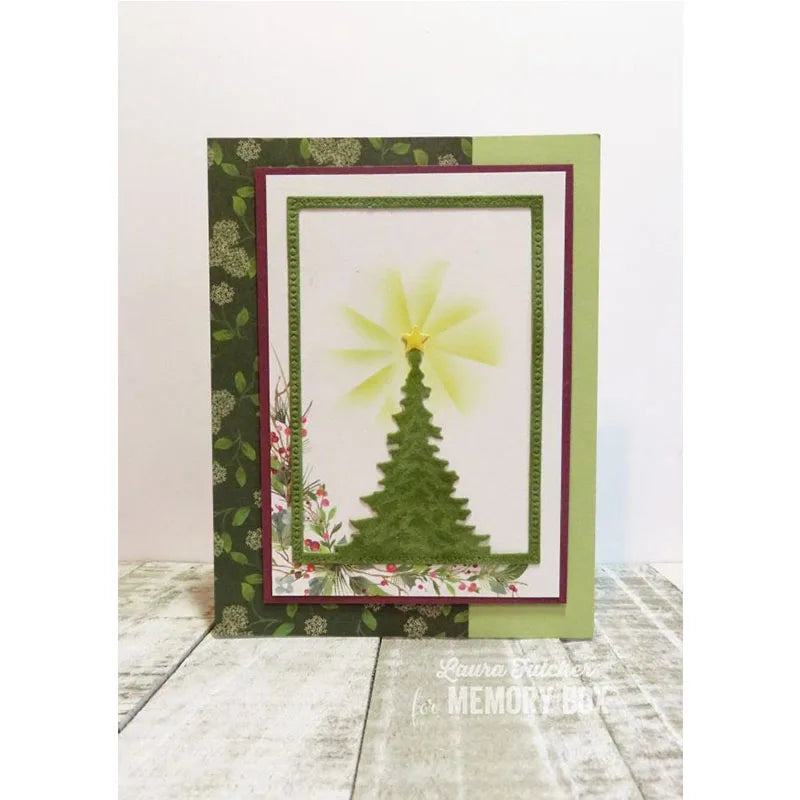 New Hot Selling Christmas Rectangle Frame Series Metal Cutting Die Scrap Book Stamps/photo Albums Decorative Embossed Diy Handma