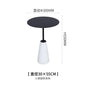 Milk Tea Shop Cement Side Table Simple Modern Concrete Side Table Designer Living Room Nordic Heytea Coffee Shop Round Table