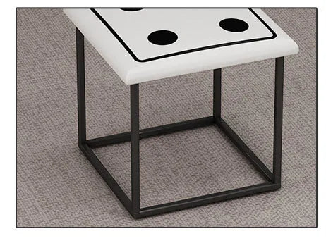 Nordic Furniture 5 In 1 Sofa Soft Stool Cube Storage Folding Shoe Bench Coffee Table Chairs For Kitchen Living Room Stools