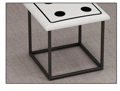 Nordic Furniture 5 In 1 Sofa Soft Stool Cube Storage Folding Shoe Bench Coffee Table Chairs For Kitchen Living Room Stools