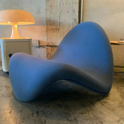 Lazy Sofa Bedroom Balcony Lying Small Single Creative Special-shaped Tongue Chair Dropshipping MOOJOU