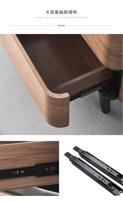yj Nordic Style Chest of Drawers Modern Minimalist Tempered Glass Fashion Locker Storage Cabinet