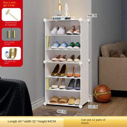 Shoe Rack Folding Home Furniture Modern Live Room Cabinets Shoes Storage Organizers Cupboards Hallway Entrance Shelf Shoes
