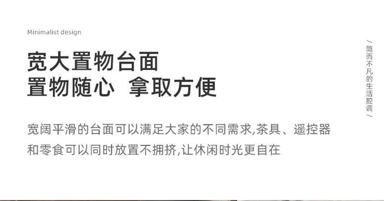 Tempered glass coffee table, living room, household, simple combination, round table, high-end feeling, small unit, side table