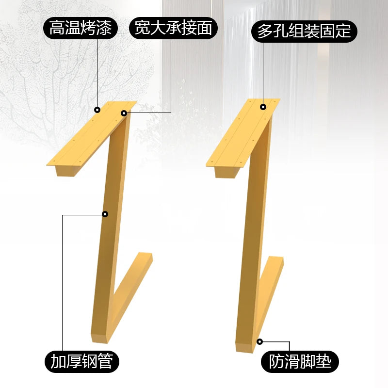 Custom custom wrought iron stainless steel table legs bar coffee table stand desk nail table table legs metal dresser feet