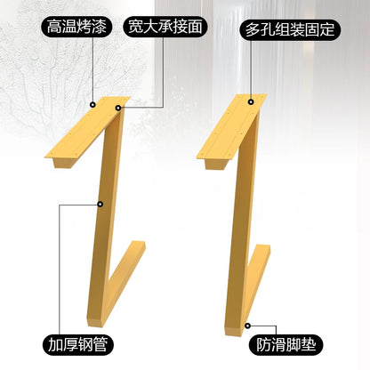 Custom custom wrought iron stainless steel table legs bar coffee table stand desk nail table table legs metal dresser feet