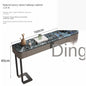 Light Luxury Console Tables Simple Modern Living Room Entrance Side View Table High-End Natural Marble Entrance Cabinet
