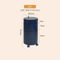 Nordic Furniture, Creative Nightstands, Bedroom Cabinets, Bedside Tables, multifunctional Locker Cart,Round Revolving Side Table