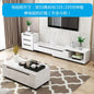 Tea table, dining table, multifunctional lifting and folding, simple modern living room, creative tempered glass coffee table