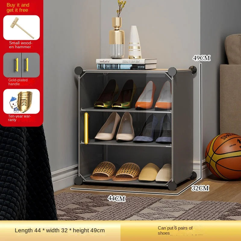 Shoe Rack Folding Home Furniture Modern Live Room Cabinets Shoes Storage Organizers Cupboards Hallway Entrance Shelf Shoes