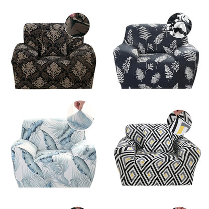 4 Types Armchair Cover Elastic Sofa Cover for Living Room Stretch Furniture Slipcover for Chairs 1 Seat Couch Cover Case