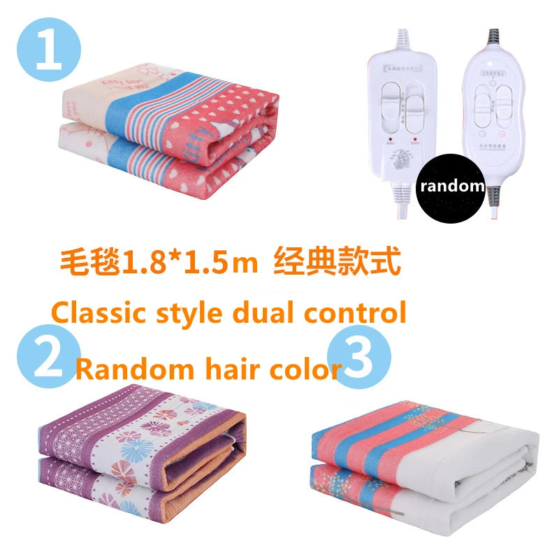 3C certified smart electric blanket heater mattress constant temperature electric heating blanket winter warm electric mattress