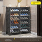 Shoe Rack Cabinets Shelf Shoes Storage Organizer Cupboards Furniture Hallway Entrance Multiple Layer Dustproof Cover Transparent