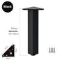 4PCS Furniture Leg Aluminum Triangular Square Sofa Leg with Screw Thickening Metal Furniture Feet Bathroom Cabinet Coffee Table